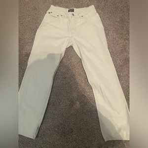 Vintage cream polo pants